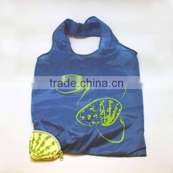 210D Cartoon Foldable Shopping Bag