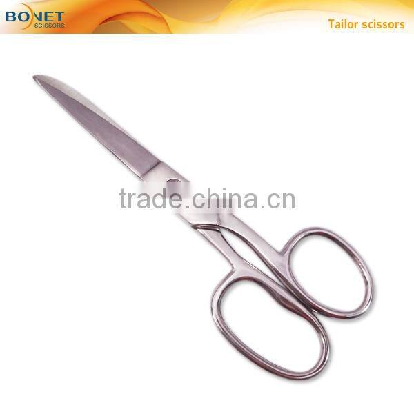 SHO0028 CE certificated 6-1/2'' right or left handed polished Fully stainless steel household new scissors
