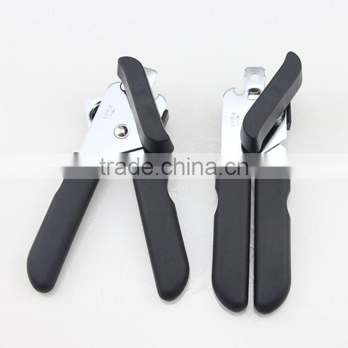 Black Handle Simply Use Kitchen Utensil Smooth Edge Can Opener