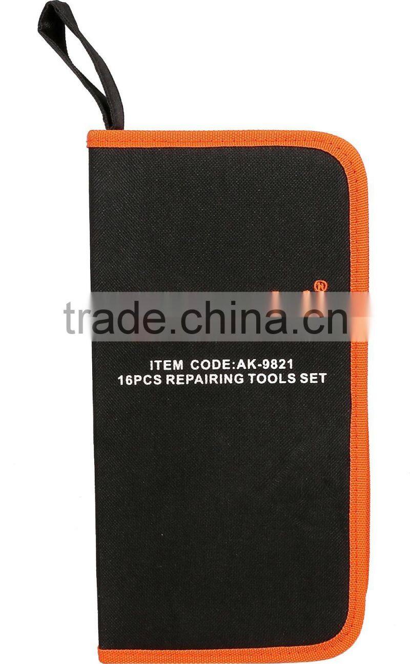 AK-9821 16 pcs repairing hand tool set