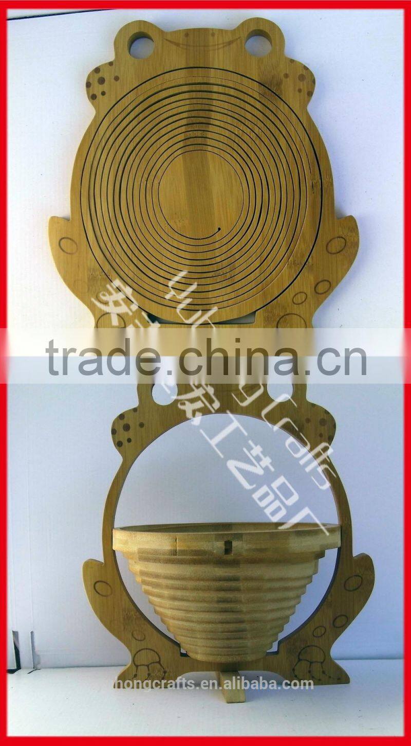 Artistic Bamboo Fruit Basket