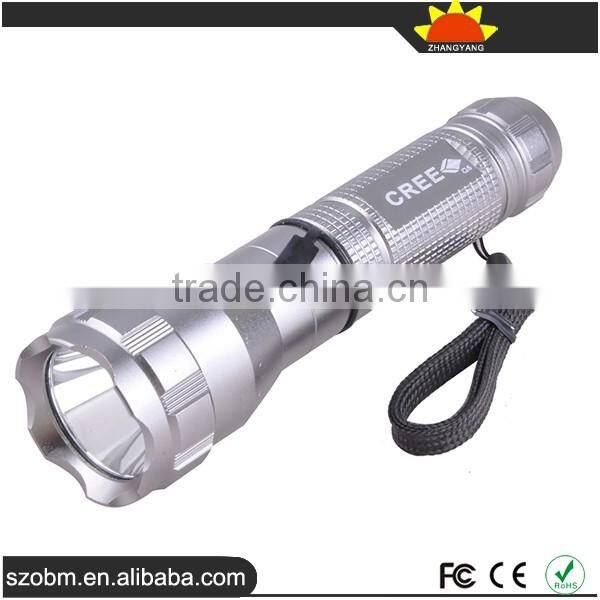 AT-700 XP-E LED 650 Lumens 3 Mode Button Switch LED Flashligth Torch