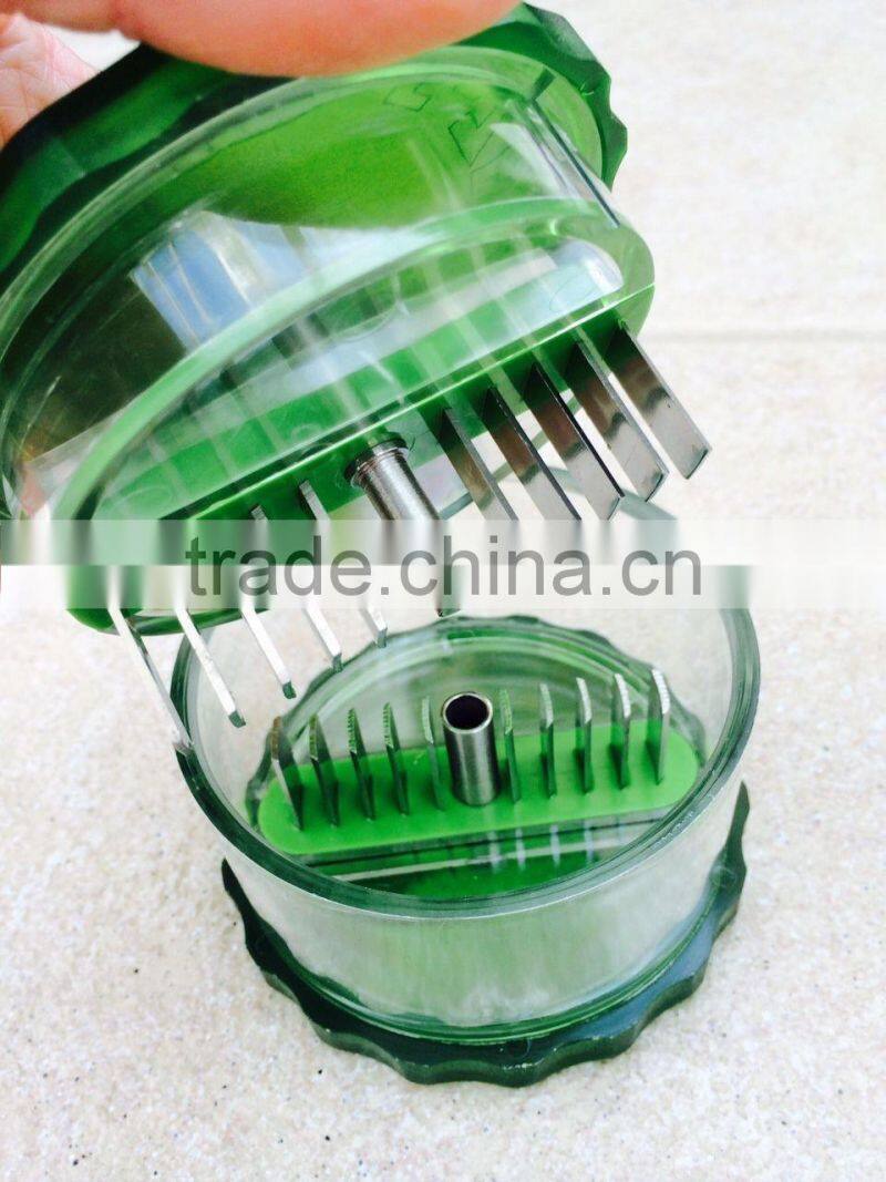 E-Z Peel NoTouch Garlic Pro Peeler Dicer Slicer Easy Twist Stripper Chopper