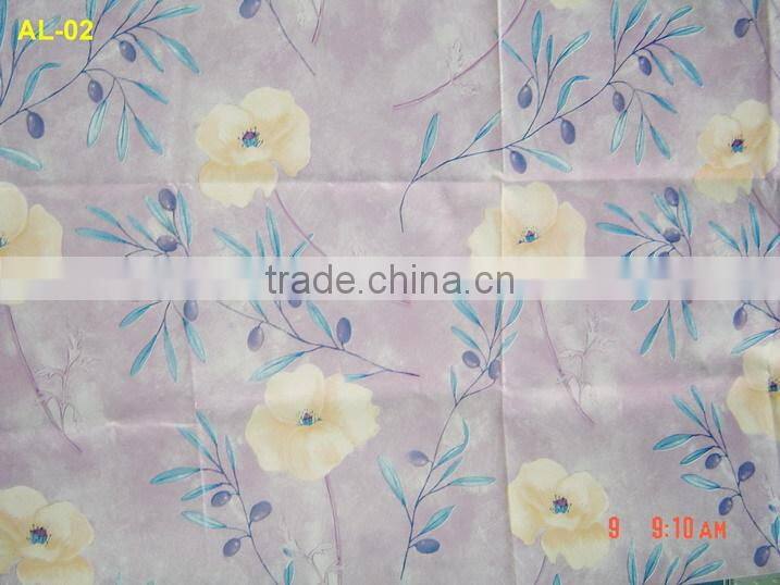 PVC clear table cloth wholesales printed dining table cover plastic printed