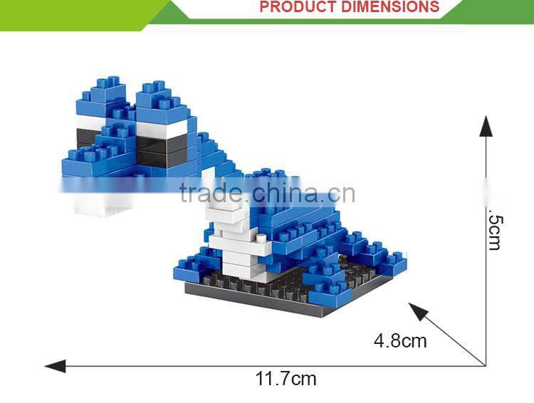 wholesale intelligence mini diamond building blocks diy water snake toy