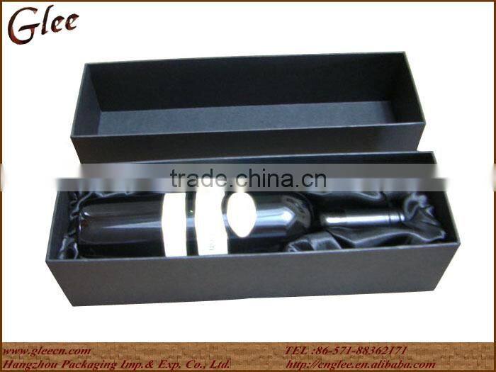 Excellent Card Board Wine Gift Box for Single Glasses