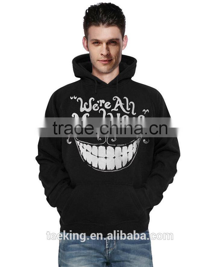 Winter Fleece Pullover Print Couple Hoodie
