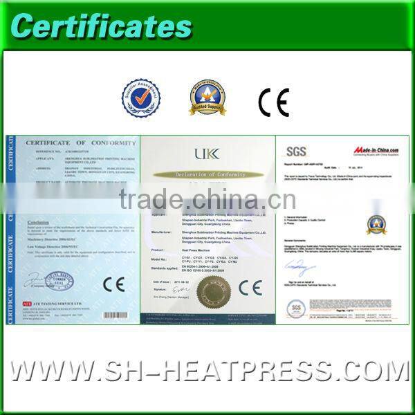 U design auto-open t shirt heat press machine