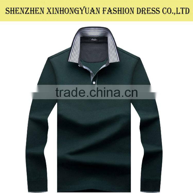 OEM top quality new style brand long sleeve mens fashion Comfortable t-shirts
