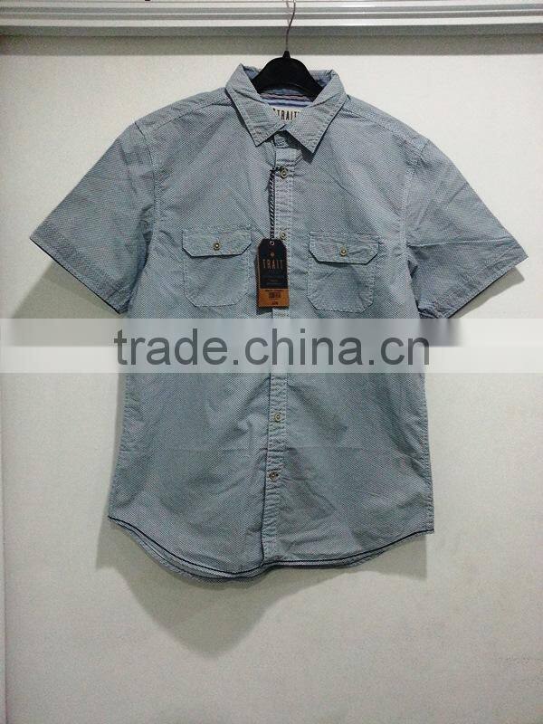 Mens Branded Original Short Sleeve Shirt (Garment Stock lots / Apparel Stock / stocklots / Garment Apparel from Sri Lanka)