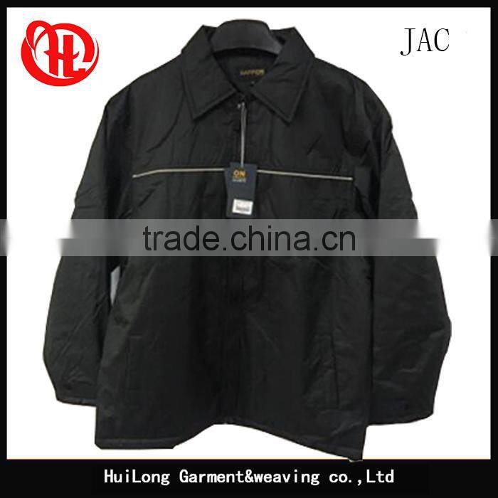stock factory coats man plus size 5XL jacket wholesale mens poly PVC jackets