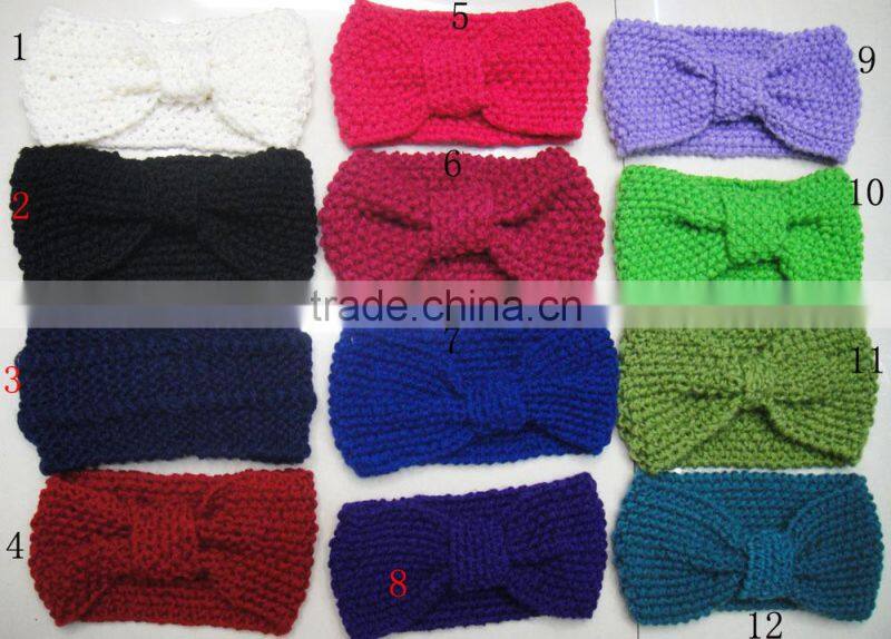 Fashion Hot popular acrylic fantacy crochet headband