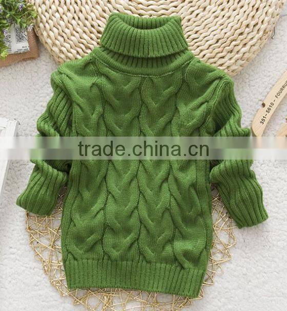 2016 wholesale baby woolen sweater design for children
