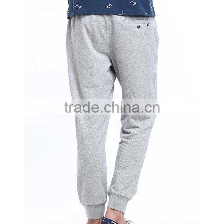 OEM factory price pants men casual custom grey men's night trousers
