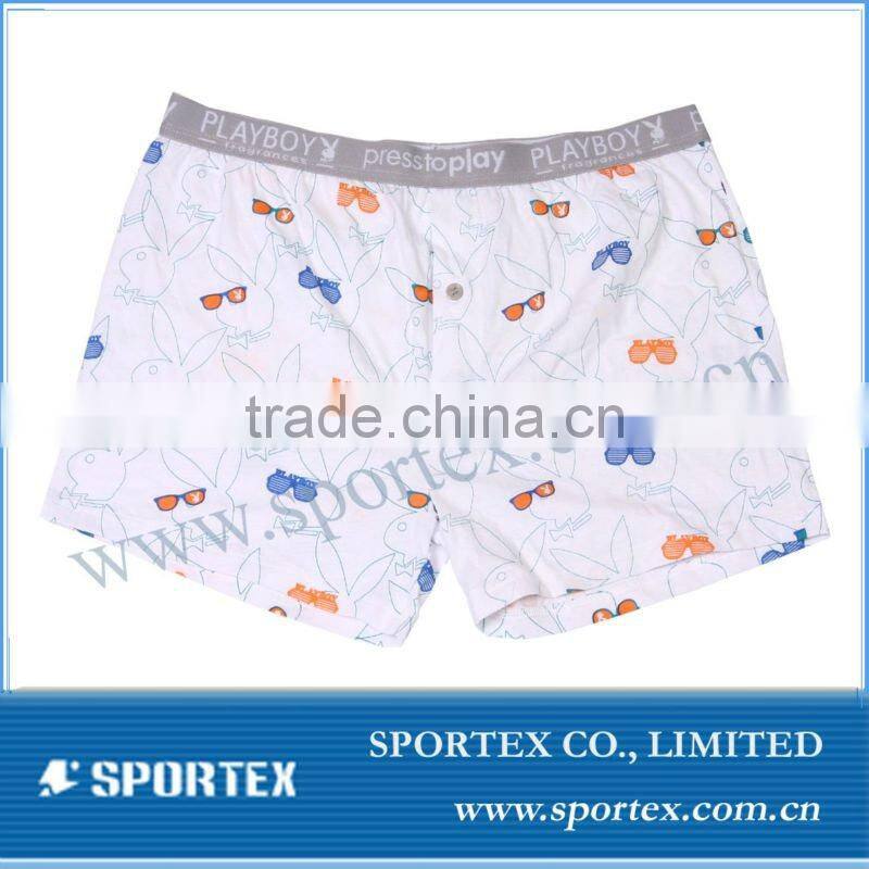 2012 prevalent Style 100% cotton men knitted underwear