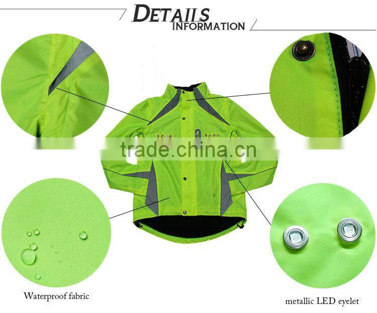 rain jacket waterproof breathable Jersey hi vis work shirt