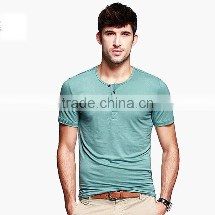 fashion design short sleeve men's round neck polo, 100% cotton blanl polo shirt from guangzhou P-58.