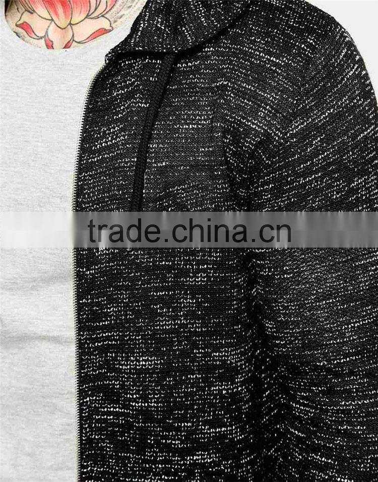 2016 Chinese B2B Clothing Supplier Fashion Custom 100%Cotton Long Sleeve Zipper Up Without Hood Fleece Different Hoodies