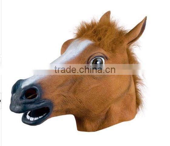 Top Hot Selling Fashion Full Face Carnival Mask Celebrations Party different Design Realisic horsehead Mask