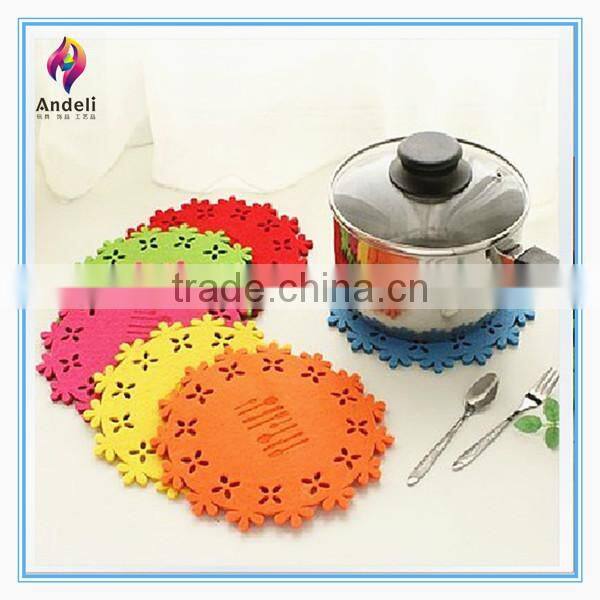 beautiful heat resistance felt funny flower pot holder