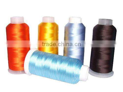 multicolor spun polyester sewing thread yarn