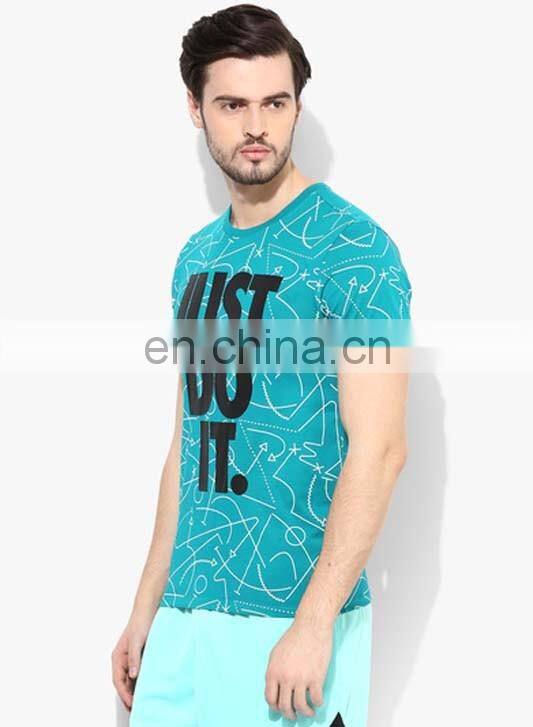 Just Do It Solgan T-Shirts,Round Sleeve Fitness tshirt