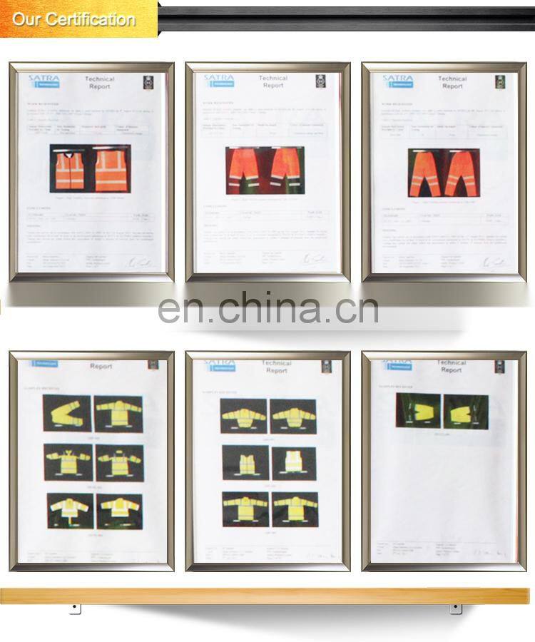 High visibility waist belt reflective industrial safety belt
