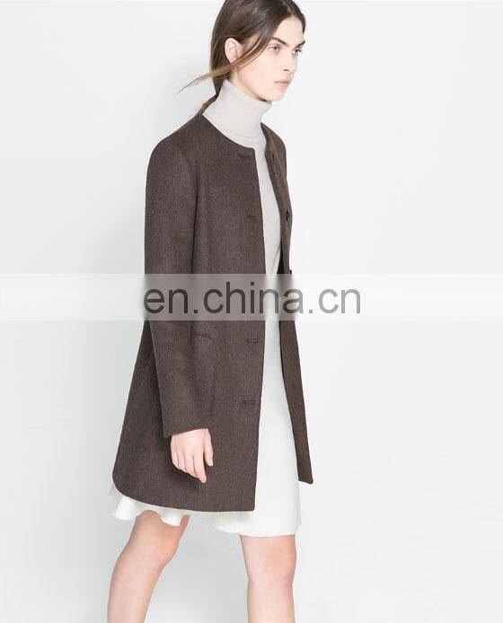 2013 new french elegant style formal design ladies classic winter coat