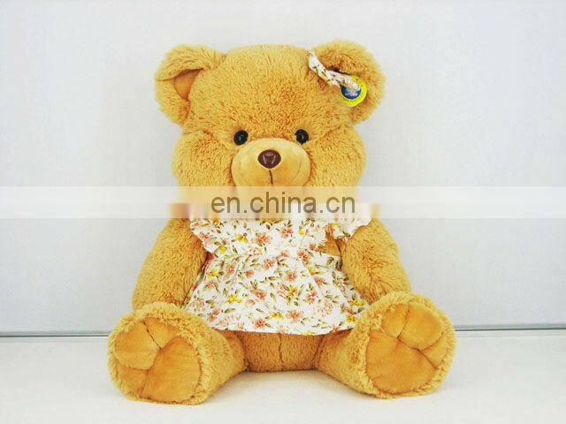 Cute 30'' plush doll,plush bear doll
