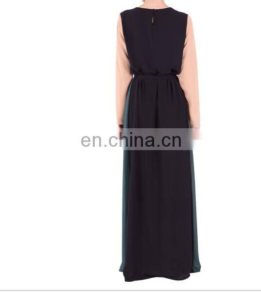 Muslim women's fashion large size abaya dress wholesale muslim women dress (Mu042610)