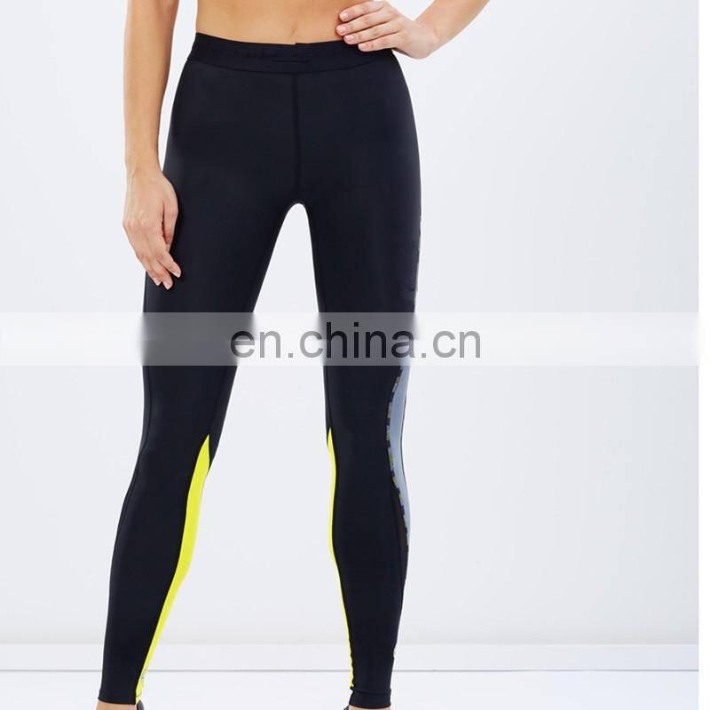 plus size mixed color basic sports mature women legging