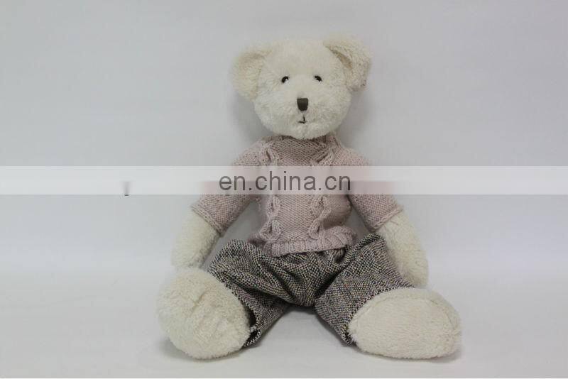 Baby Plush Toys With Cloth Dress Sweaters Plush Doll
