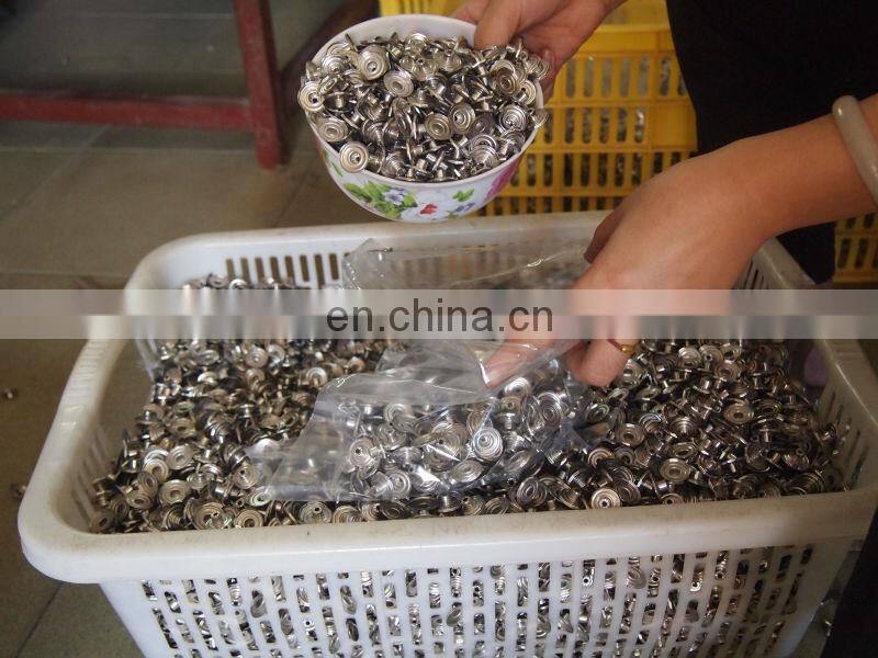 11mm Delicate luxurious metal studs at factory price, outstanding highlight for garment, bags and hats
