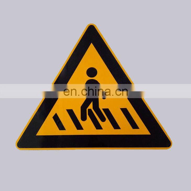 Professional OEM Items UV Printed Type Custom Reflective Aluminum Warning Traffic Sign
