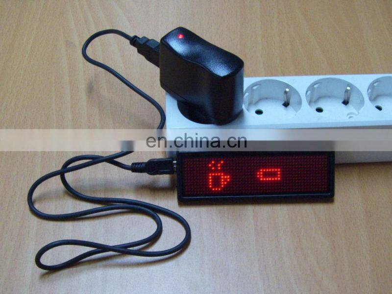 hot seller led Name Badges With Logo for customer