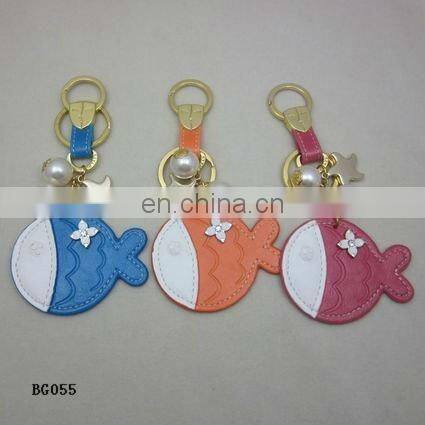 wheel bag trolley accessories handbag decorative leather material charm keychain