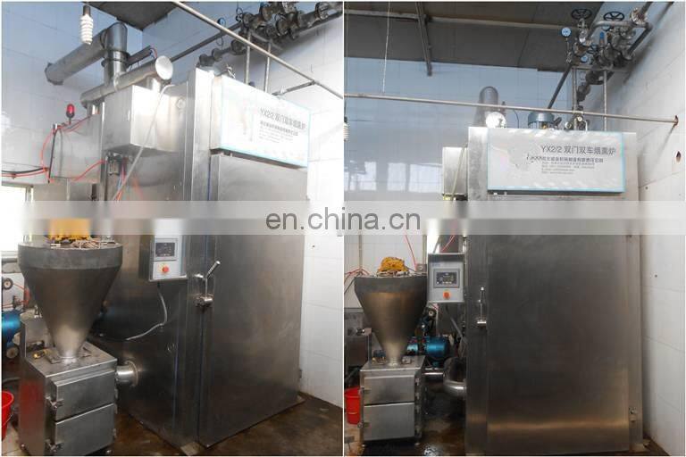 Excellent quality efficient low price smoked meat sausage machine