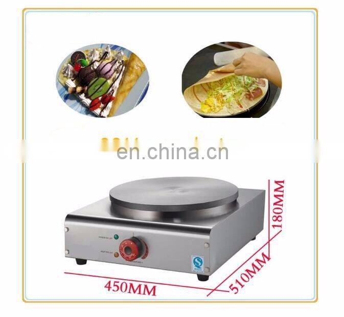 Crepe maker/crepe machine oven/ Non-stick , buy machine come with technical guidance