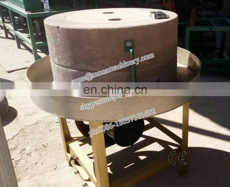 Small Scale Electrical Natural Soybean Milk Stone Mill