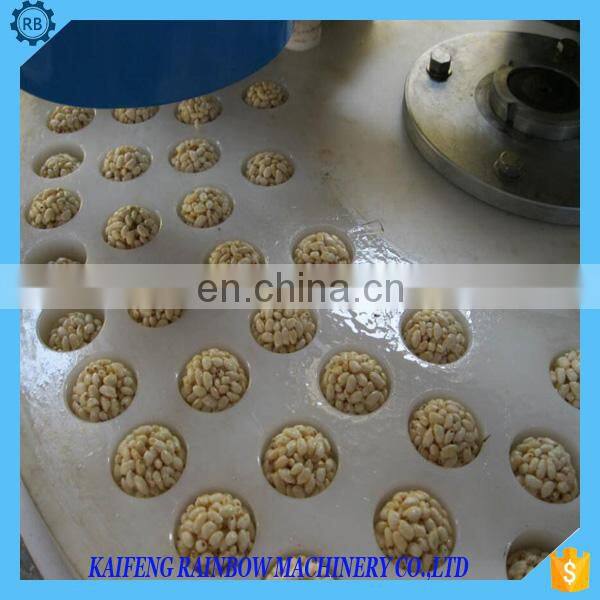 Energy saving popcorn rice candy forming machine,rice ball making machine for snack food making in snack food processing line