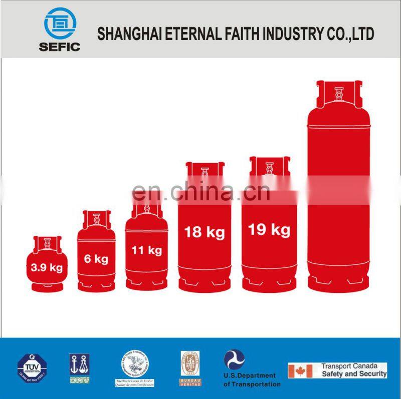 small-size high-quality &low-price LPG Cylinder for cooking