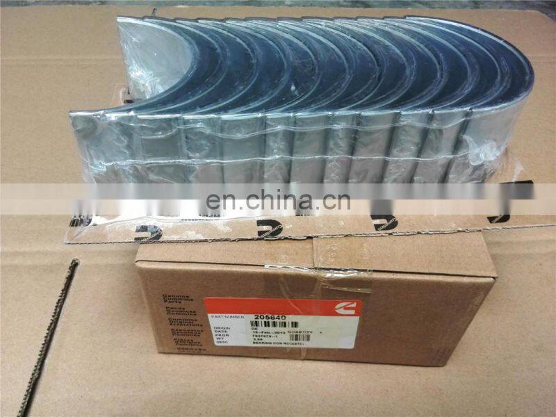 Diesel engine parts for K19 connecting rod bearing 205840 205841 205842
