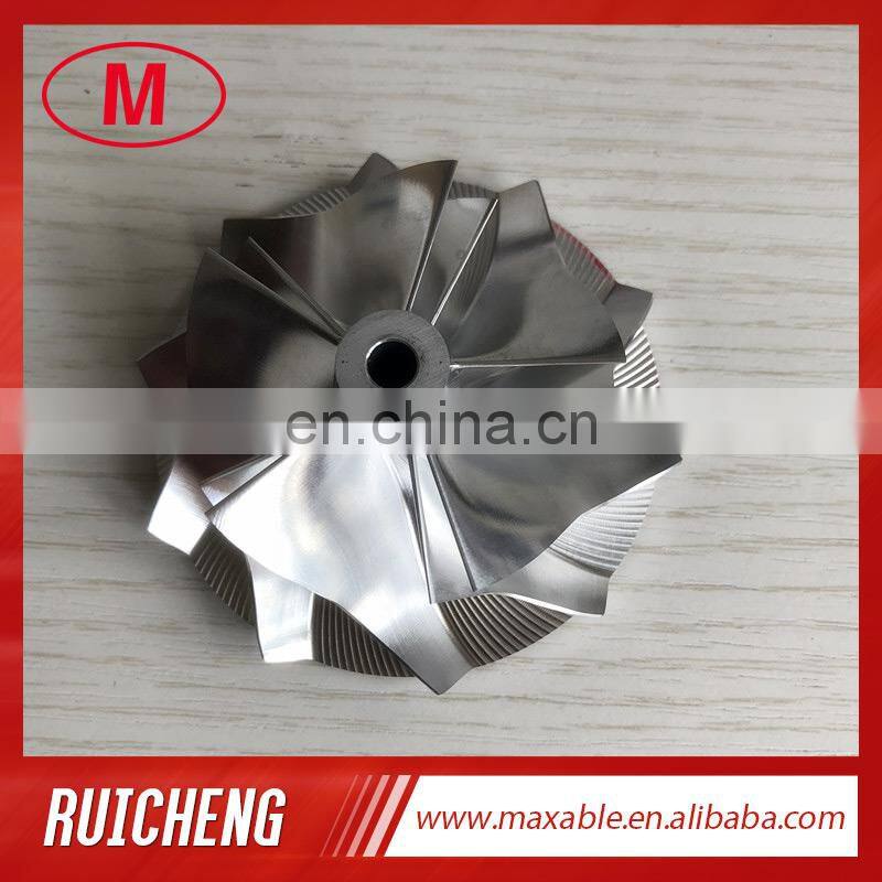 GT3037 452708-0001 5+5 blades 57.04/76.13mm High performance  turbo milling/alumunum 2618/billet compressor wheel