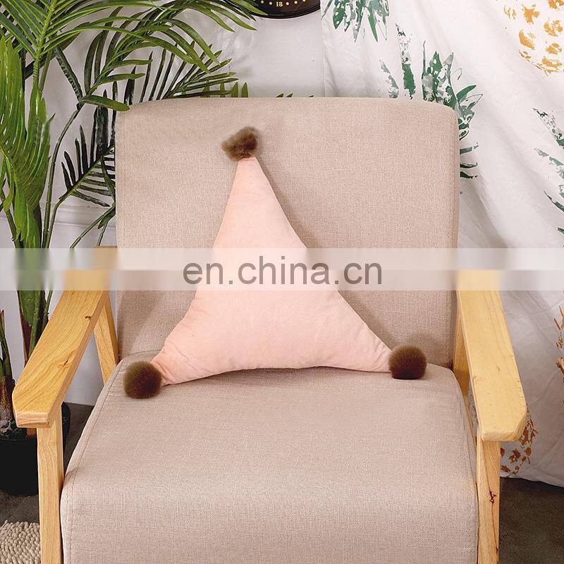 i@home Nordic Star Moon Love Crown Shaped Decorative Crystal Sofa Velvet Cushion Pillow