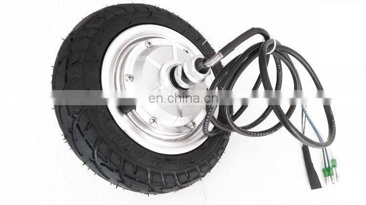 high quality 8" 8 inch 24v 36v 48v hydraulic drive front wheel hub motor