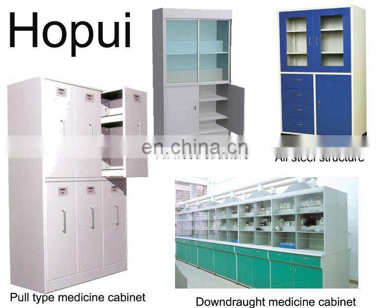 Lab medica pharmacy l storage cabinet Metal Chinese Herbal Medicine Cabinet Manufacturer