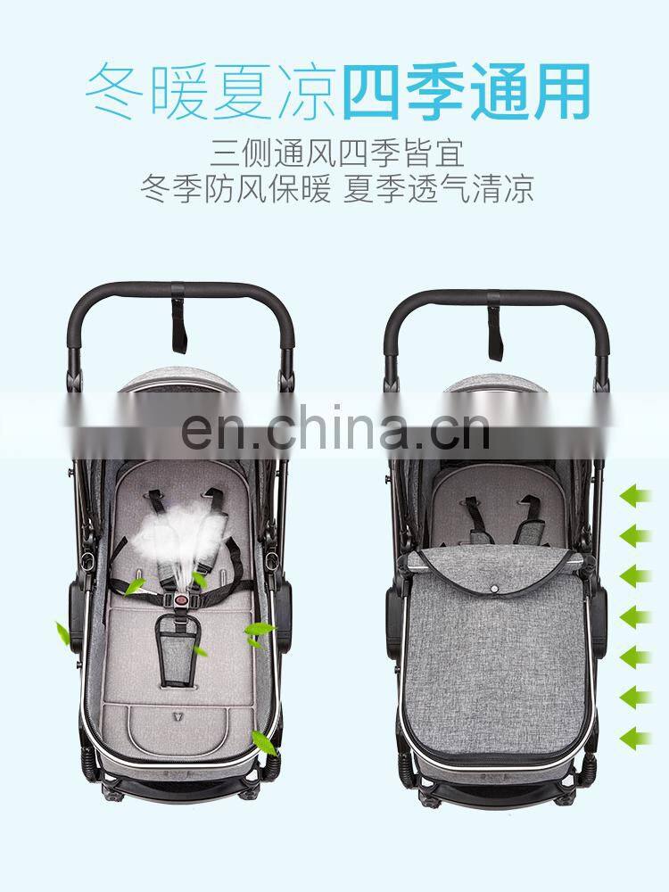 factory hot sale twin baby prams / double seats baby stroller / 600D Oxford fabric baby carriage with cheap price