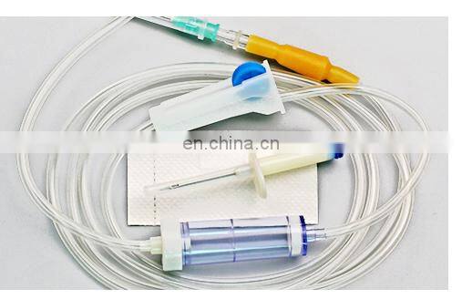 Medical sterile infusion set disposable connecting tube infusion set