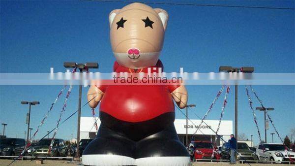 new design oxflrd cloth ground Inflatable cartoon module