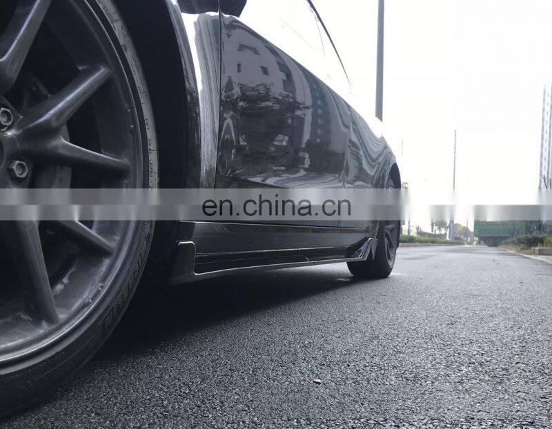 Side skirts spoiler splitter diffuser updated parts for tesla model 3 accessory